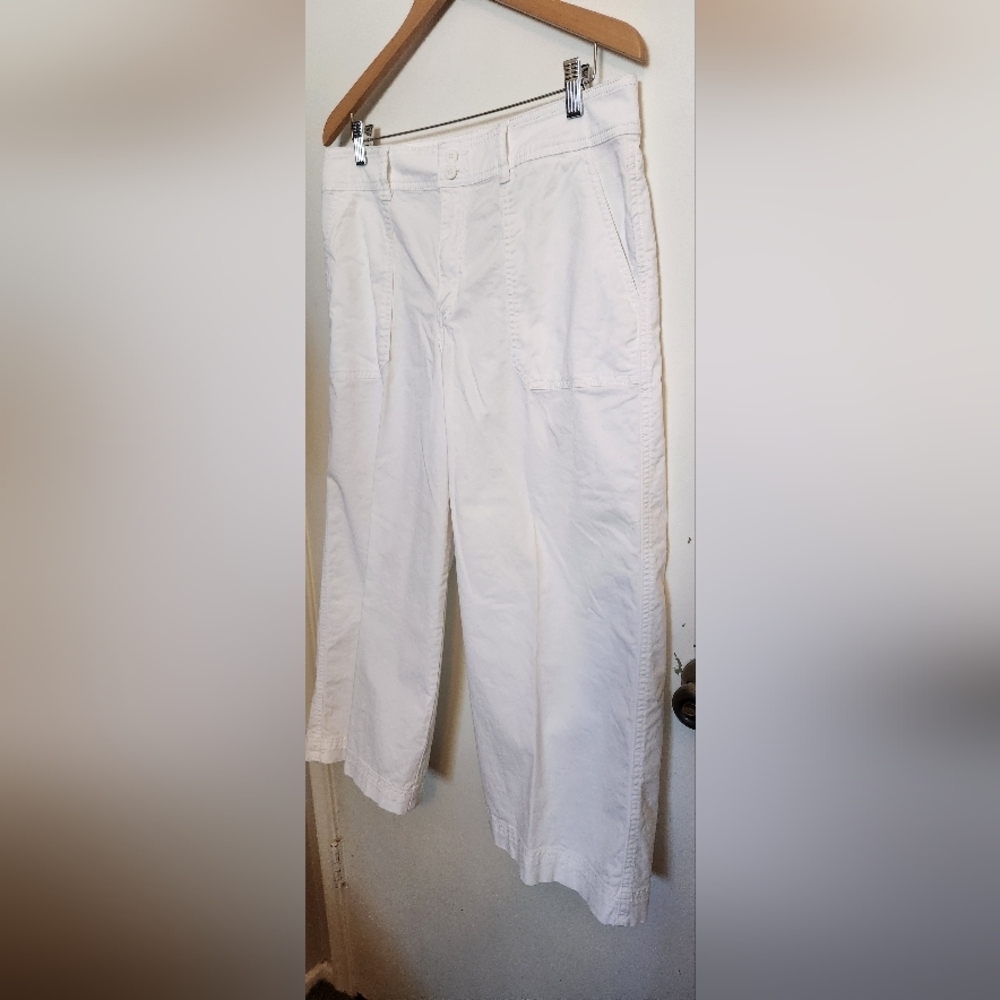 Chaps Womens White Pants - Picture 3 of 4